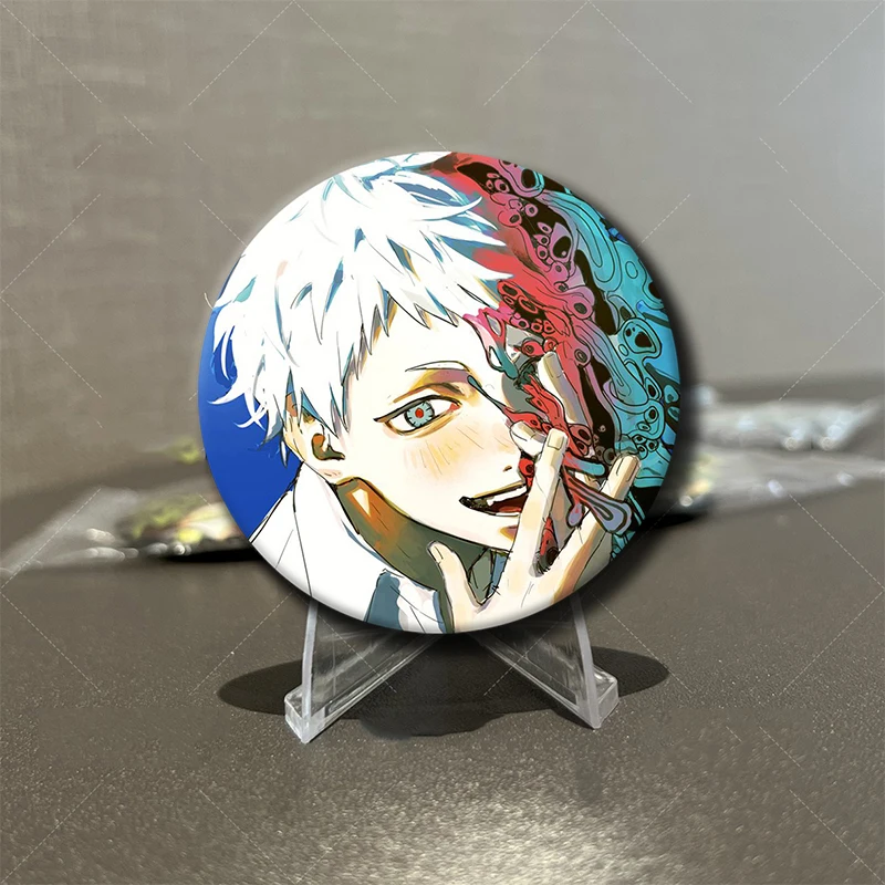 Anime The Summer Hikaru Died Enamel Pins Cartoon Characters Badge Role Play Handmade Tinplate Brooch