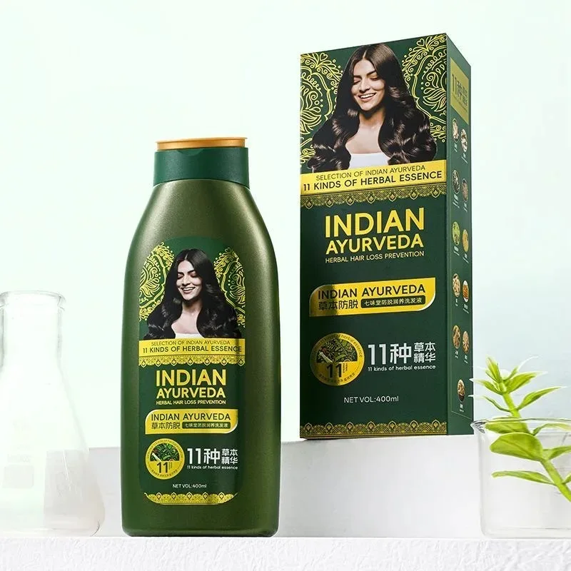

400ml Herbal Shampoo with 11 Essences Anti Hair Loss Nourishes Strengthens Hair Roots