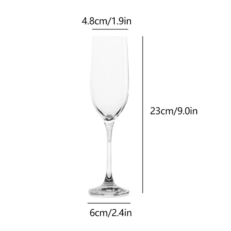 Disposable Wine Cups Plastic Champagne Flutes Sparkling Champagne Bar Cups Weddings Home Party Cocktail Red Wine Goblet 150ml