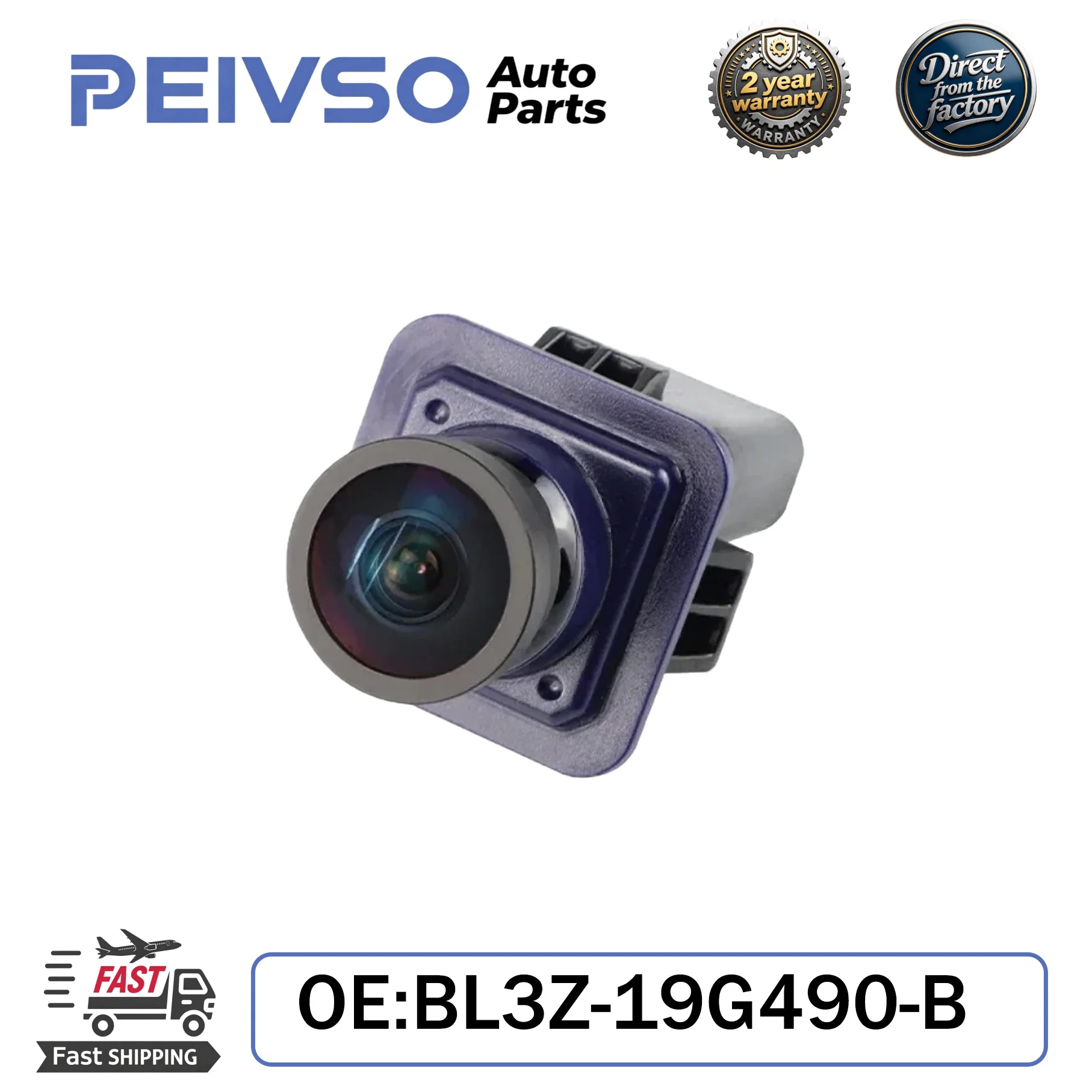 PEIVSO NEW High Quality BL3Z-19G490-B Rear View Backup Camera Parking for Ford F150 2011-2014 Car Parts