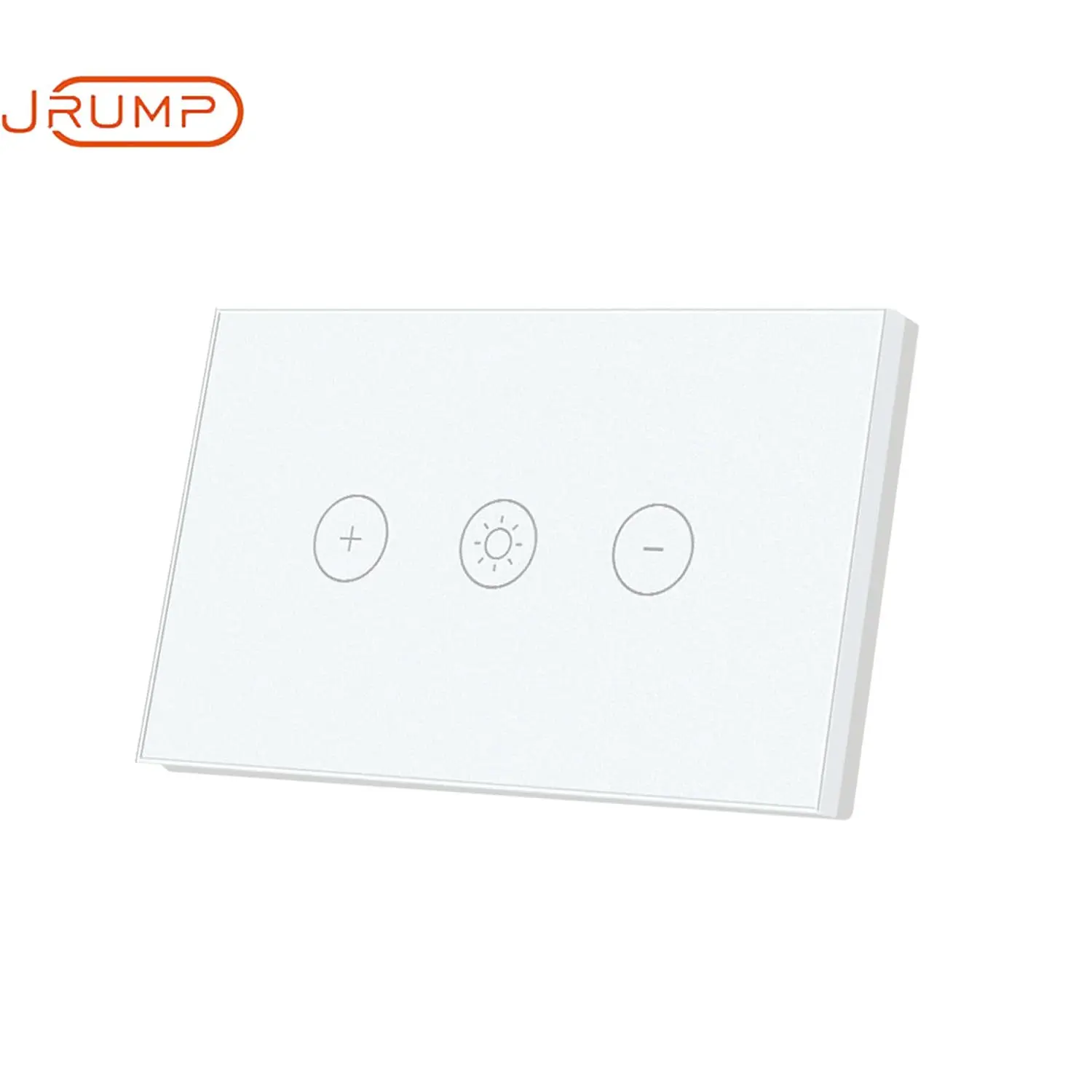 

JRUMP Wi-Fi/Zigbee Smart Dimmer Light Switch, требуется нейтральный провод, Alexa Google Home, функция синхронизации, концентратор не требуется