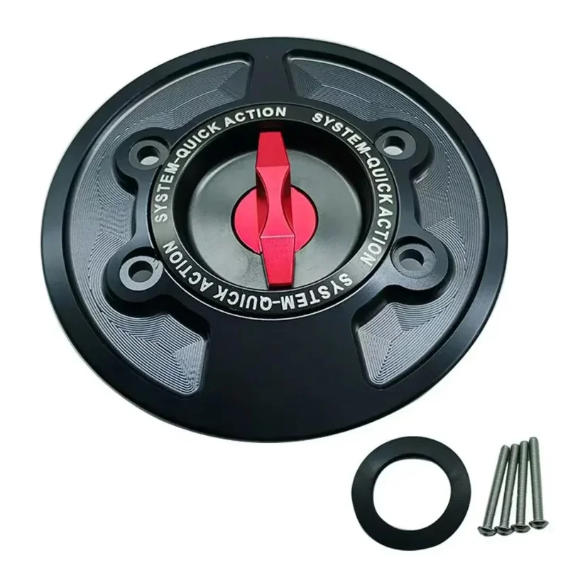 2024 New Tank Fuel Cap For BMW S1000RR S1000R CNC Aluminum Motorcycle  Filler Gas  Oil Tank Cover - view 4