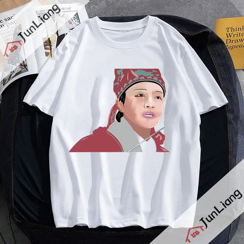 Stephen Chow Classic Movie Print Tshirt Nostalgic Fashion Shirt Unisex Street Wear Tops Summer Men Women T Shirt Short Sleeve