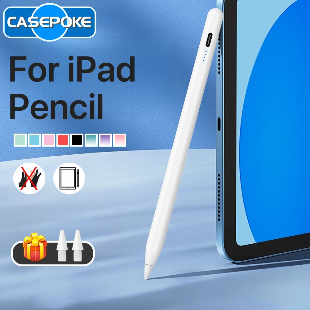 

New For Apple Pencils Magnetic Stylus for iPad 2018-2025 Write Draw For Apple Pencil 2 iPad Pen with Tilt Sensing Palm Rejection