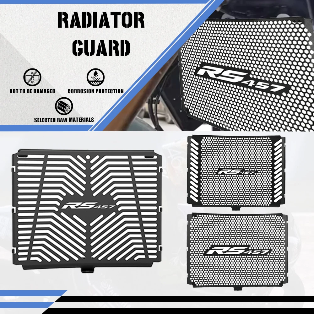 

RS 457 Radiators Grille Guard Cover Protector Protection For Aprilia RS457 2024 2025 2026 Motorcycle Accessories Radiator Guard