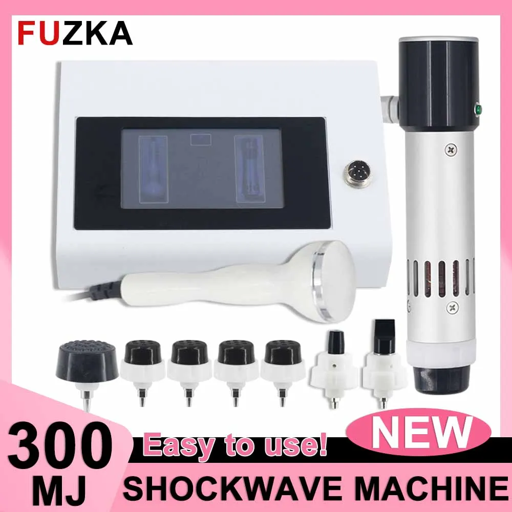 

300mj Shockwave Therapy Machine Muscle Relax Shock Wave Instrument ED Treatment And Pain Relief Professional Body Massager