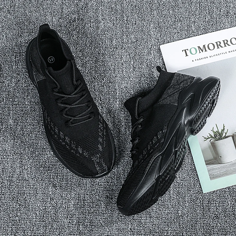 

2025 Новая мужская дизайнерская мужская повседневная прогулочная спортивная обувь, дышащая, нескользящая, износостойкая, модная мужская обувь на плоской подошве со шнуровкой