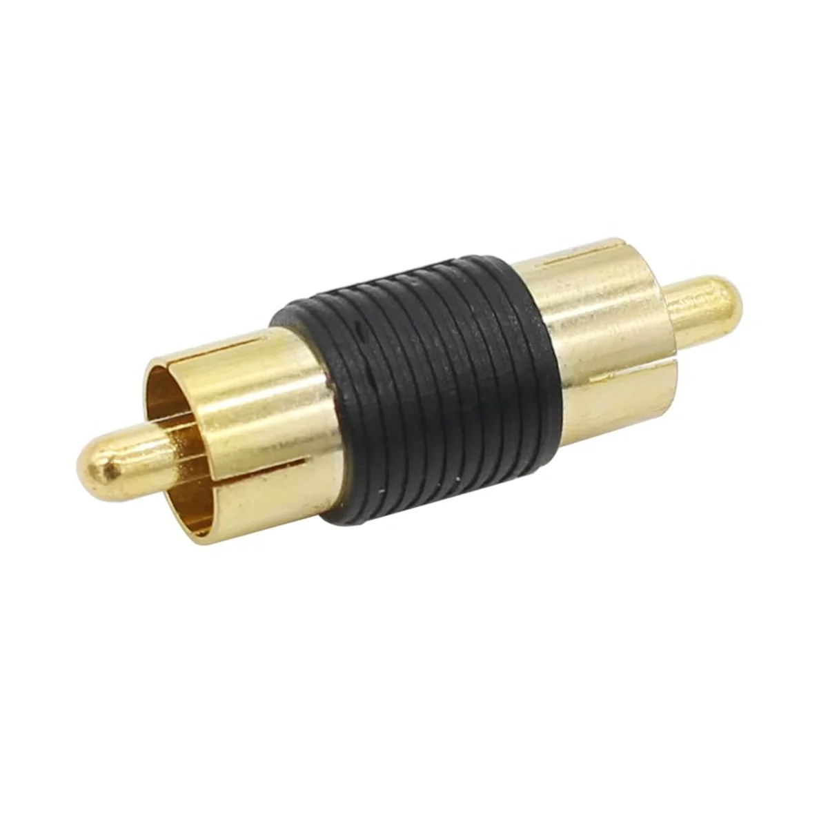 محول RCA الساخن 6 RCA أنثى إلى أنثى المقرنات + 6 RCA ذكر إلى ذكر المقرنات محولات مطلية بالذهب لملحقات كابل RCA
