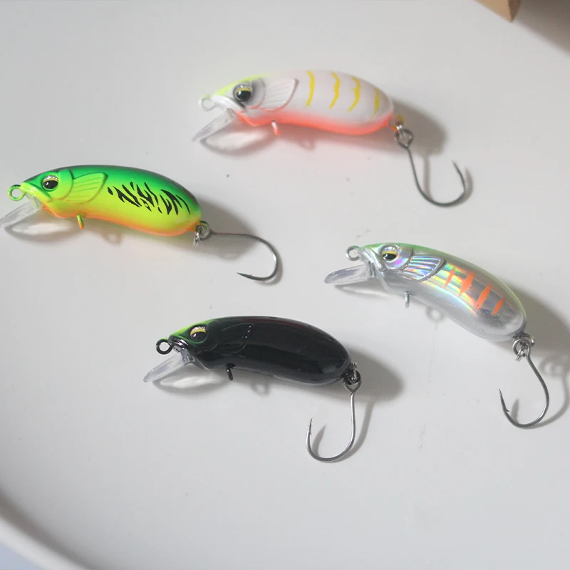1Pc CC40 CC35 Micromatter Langsam Sinkende Minnow Angeln Locken 4,3g 45mm Niedrigen Schwerpunkt Stille System künstliche Gefälschte Köder – Detail 10