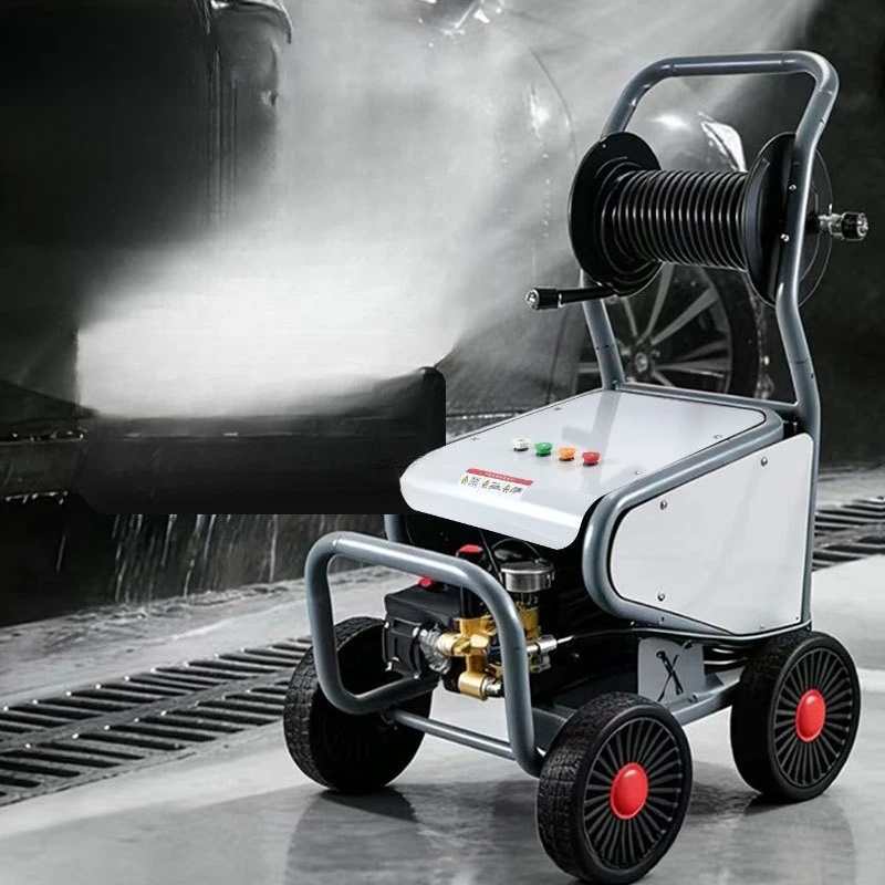 Commercial High Pressure Washer, 220V High-Power Car Washer for Auto Detailing & Patio Cleaning