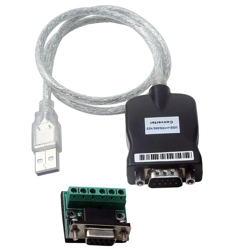 USB To Interface RS485 RS422 Serial Adapter Cord Converter Cable