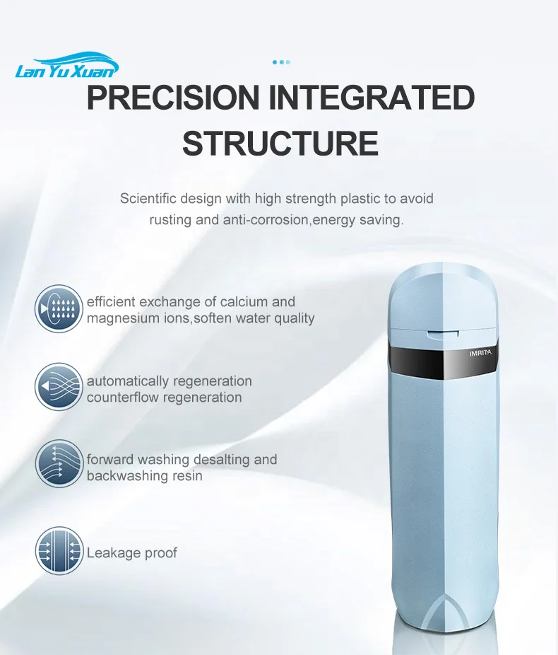 Water Softener Ion Exchange Resin Softener Ion Hard Water softener system For Home