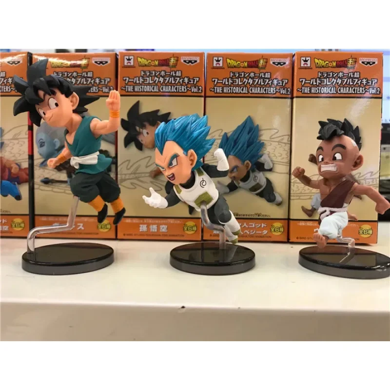 Dragon Ball WCF 30 aniversario, artículos de vuelo para correr, 6 Champa Baduosi Wukong Kelin Box Egg Hand Office