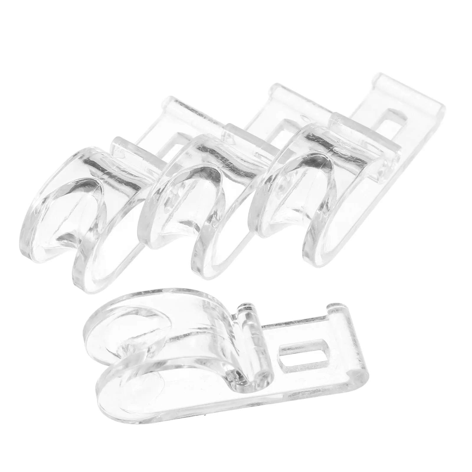 1Set Window Blind Fixing Hooks Roller Shade Accessory Curtain Chain Retainer Clips Single Hole Holder for Curtains Drapes - view 6
