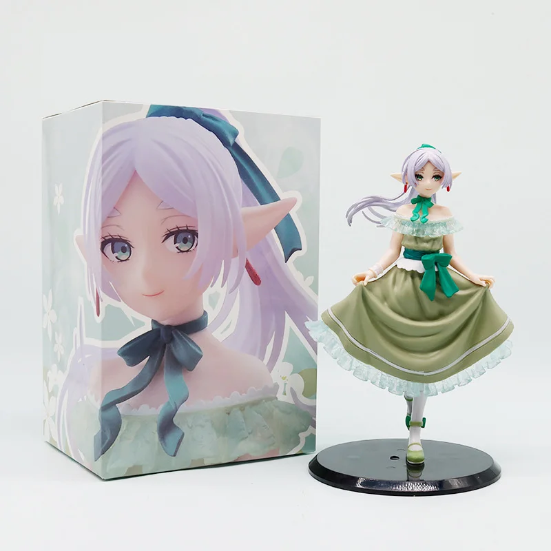 

Аниме-фигурка Фрирен из PVC: Фрирен: За пределами путешествия, эльфийская девушка в торжественном платье, коллекционная статуэтка, декор для рабочего стола, подарок для фанатов аниме