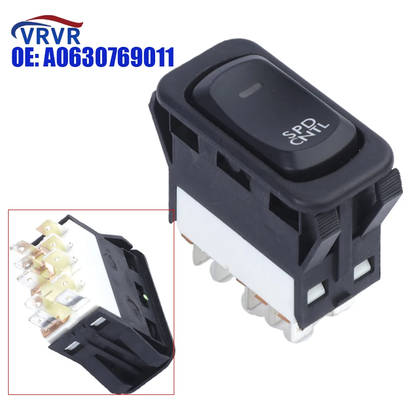 VRVR مفتاح تحكم في سرعة السرعة ، فريتلينر كولومبيا ، A0630769011 ، A06-30769-011 ، 2001- 2017