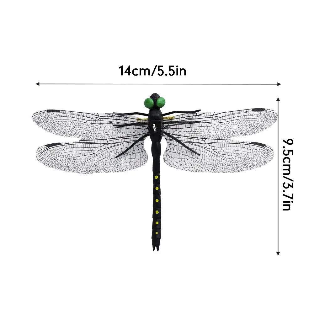 4/10/20pcs Outdoor Mosquito Repellent Simulation Of Large Dragonfly Dragonfly Model Toy The Wing Length Is 14cm