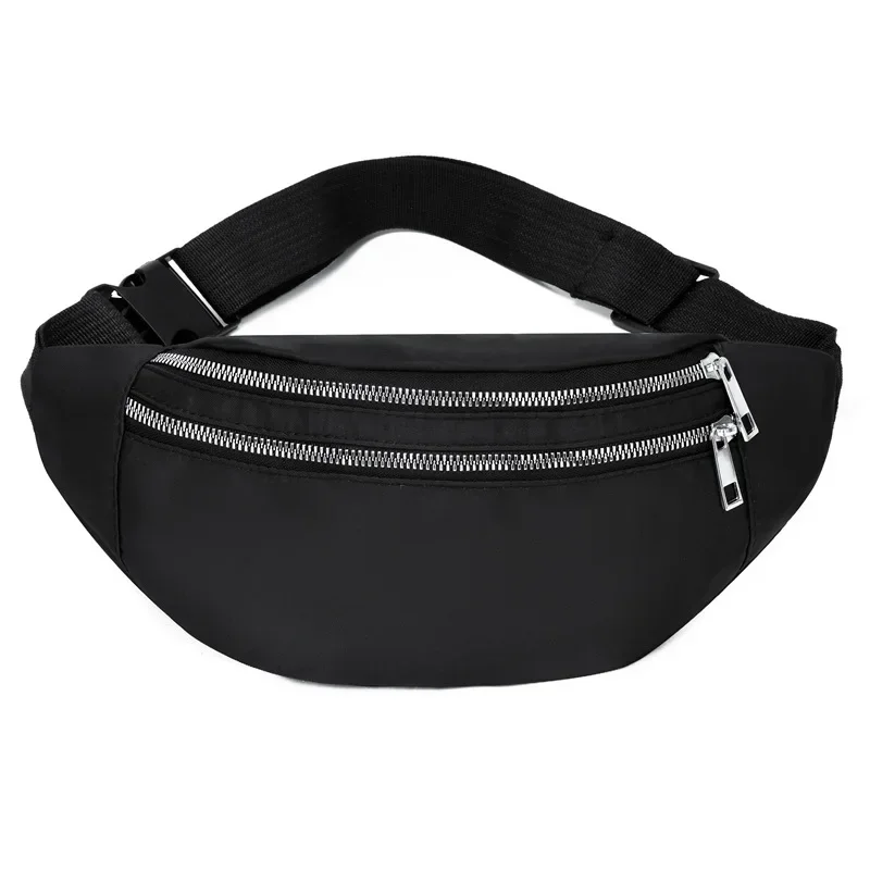 Piterek damska modna saszetka biodrowa Casual Crossbody torba na klatkę piersiową Unisex nerka wodoodporna podróżna torba biodrowa kieszeń sportowa