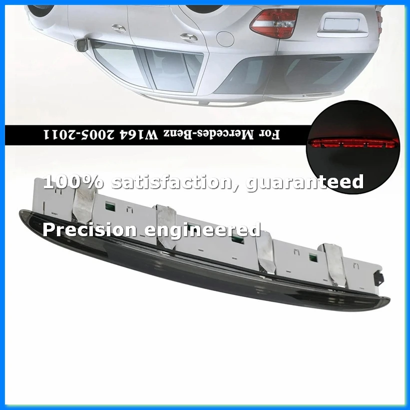 

Car Third 3RD High Brake Light Lamp A1648201056 for ML-Class W164 2005-2011 Rear Stop Tail Light Black-A68X