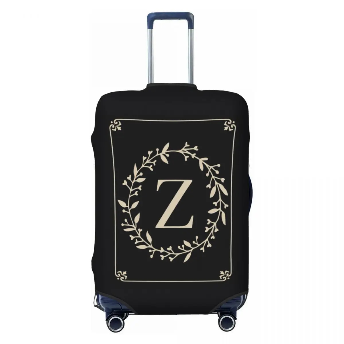 

Classic Monogram Letter Z Print Luggage Protective Dust Covers Elastic Waterproof 18-32inch Suitcase Cover Travel Accessories