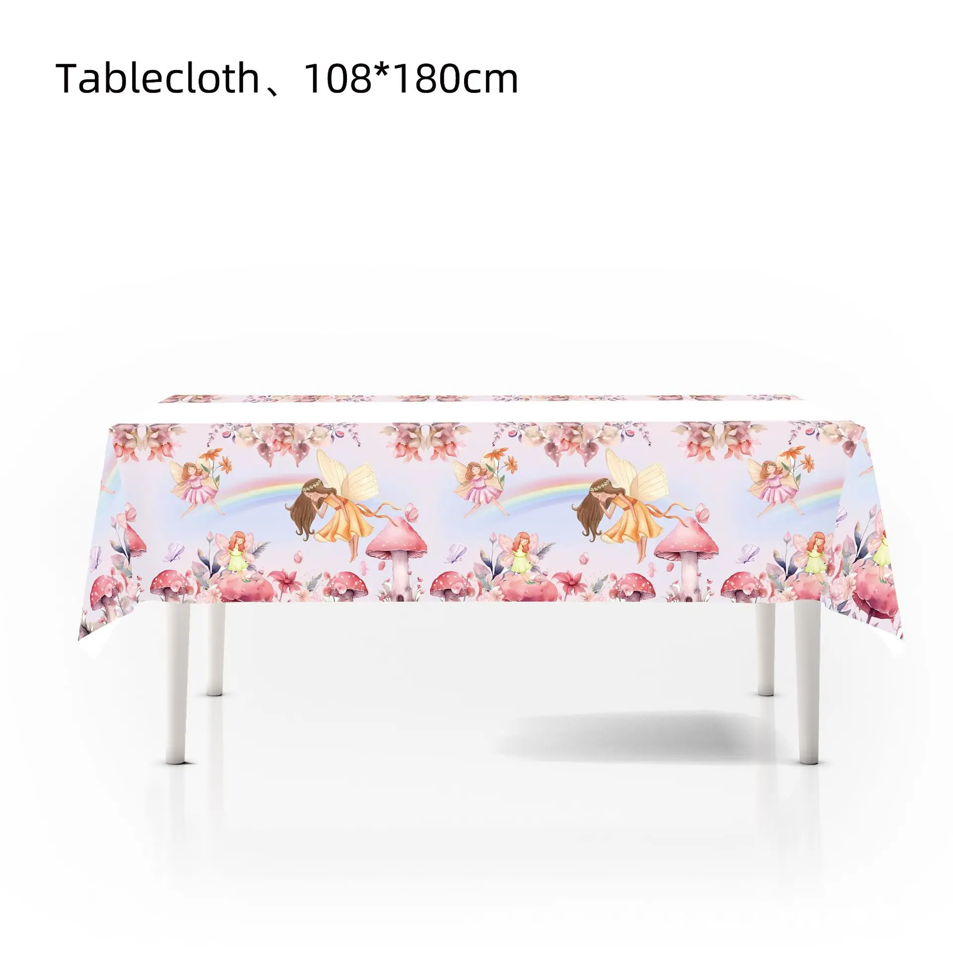 Feen-Party-Dekorationen Geburtstags-Tischgeschirr Feen-Thema Geschenktüten Feen-Geburtstags-Tischdecke Becher Teller Babyparty Kinderparty-Geschenk – Detail 4