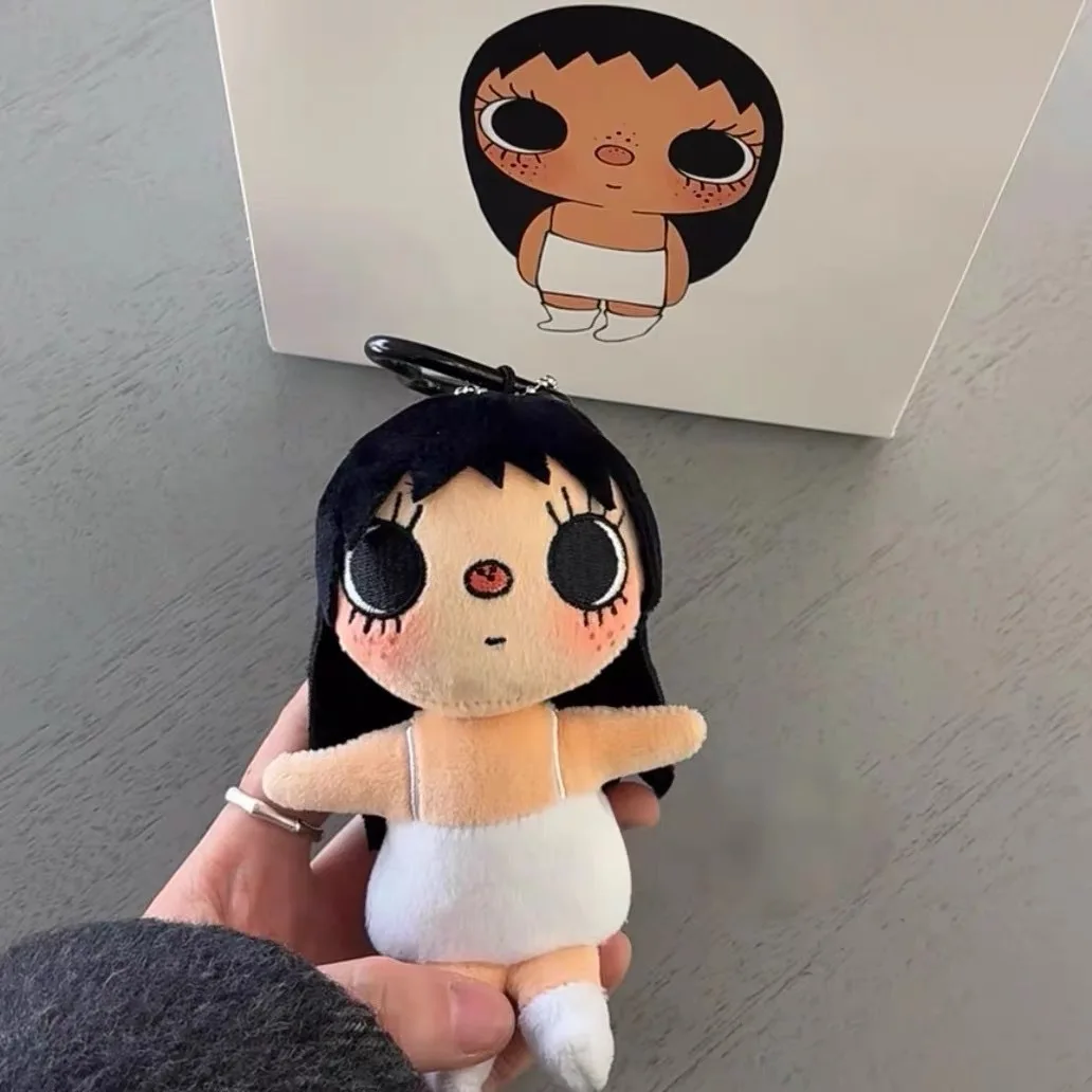 Kawaii Yuy Xiaoyu Plush Pendant Cute Comic Art Style Doll Soft Stuffed Keychain for Fans & Bag Decoration