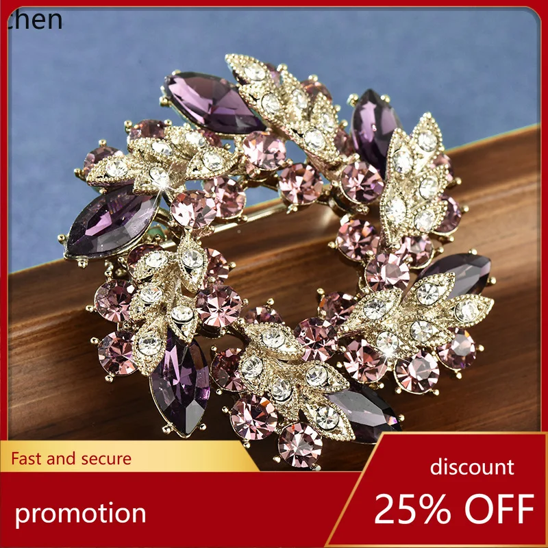 

Zml brooch - high-end elegant brooch pin, perfect for coats and accessories