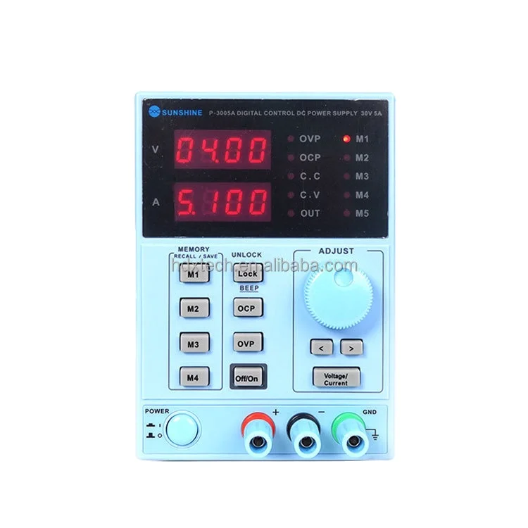 

Sunshine P-3005A NC Programmable DC Power Supply for Mobile Repair