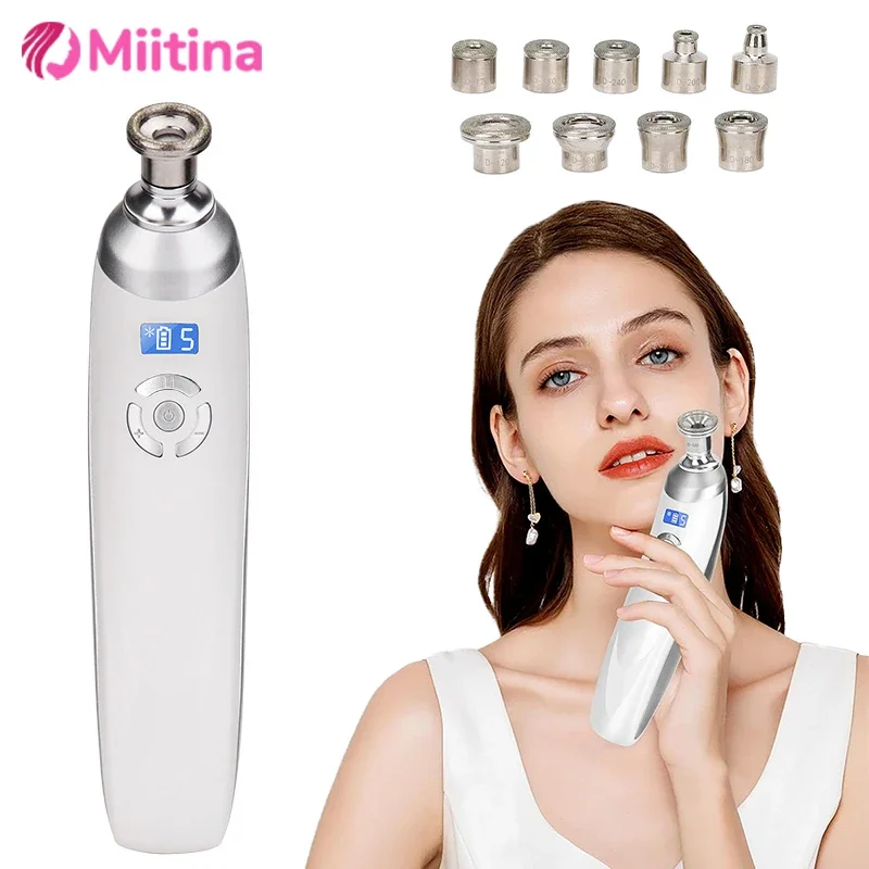 Upgraded Diamond Microdermabrasion Machine Blackhead Removal Professional Facial Deep Cleasing Device Facial Skin Care Home Use