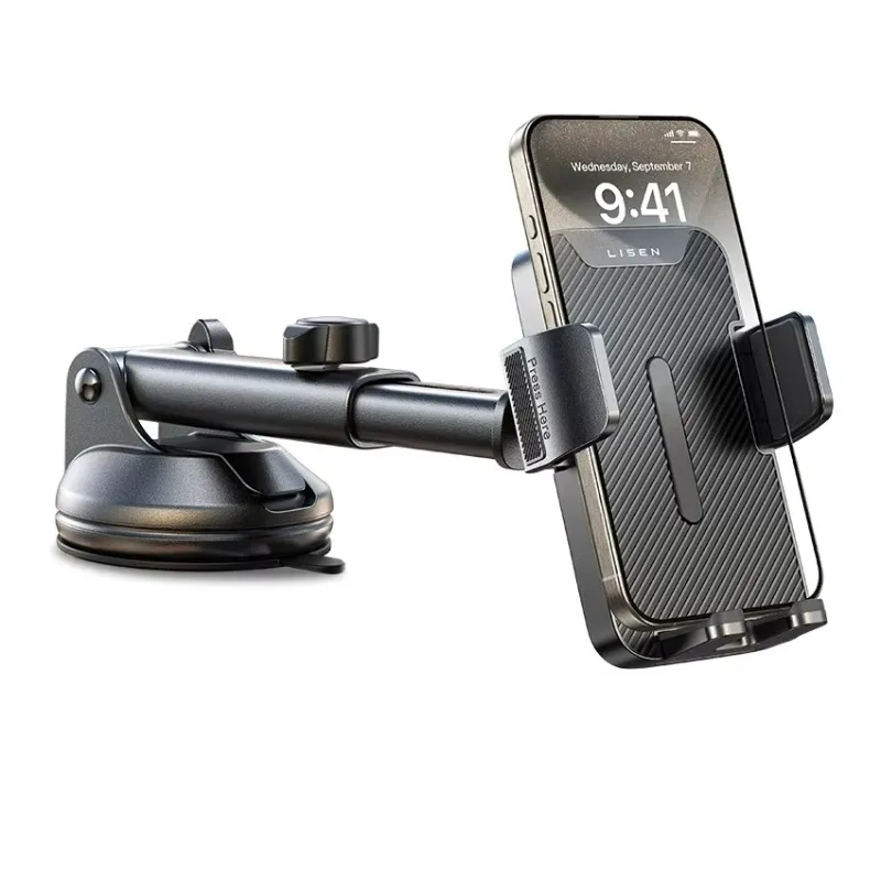 

Универсальный гибкий держатель для телефона на приборную панель автомобиля LISEN 360°, крепление-подставка для смартфона и GPS-навигатора