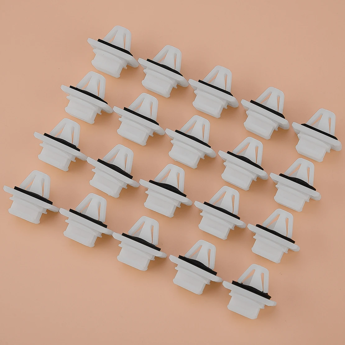 

20Pcs Tailgate Rear Door Lower Moulding Trim Panel Clip Retainer Fit for Honda