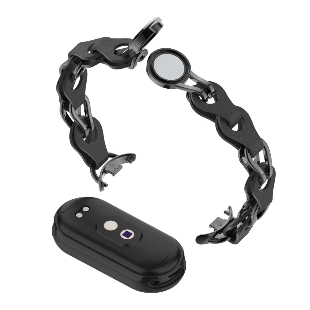 Stainless Steel Strap for Xiaomi Mi Band 8 Magnetic   Buckle Metal Bracelet for Miband 8 NFC Quick Release Replacement Band