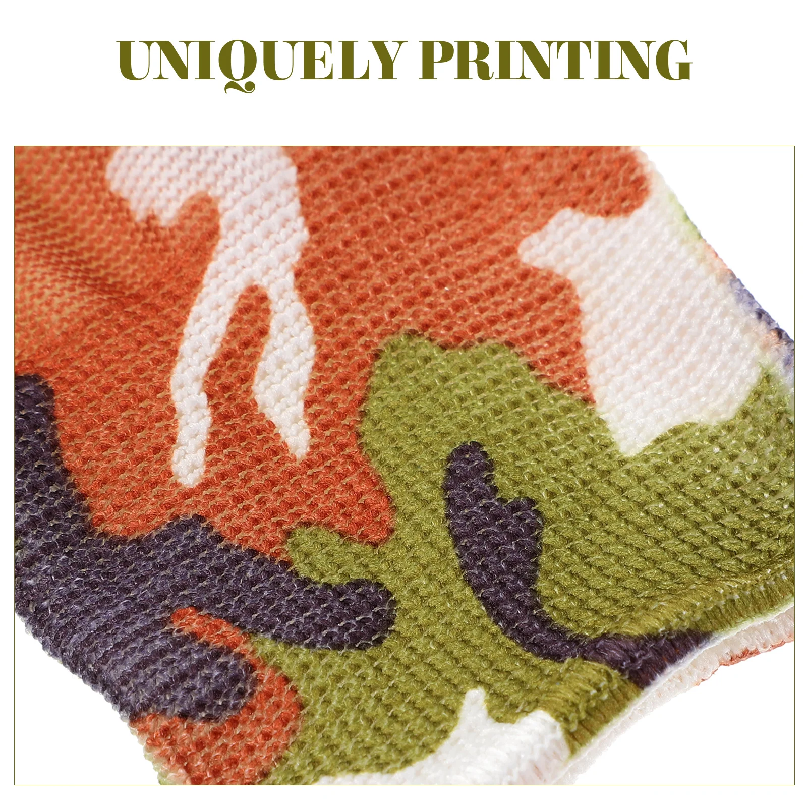 

6 Pairs Protective Gloves Lightweight Durable Material Camouflage Design Gardening Reusable Easy Clean