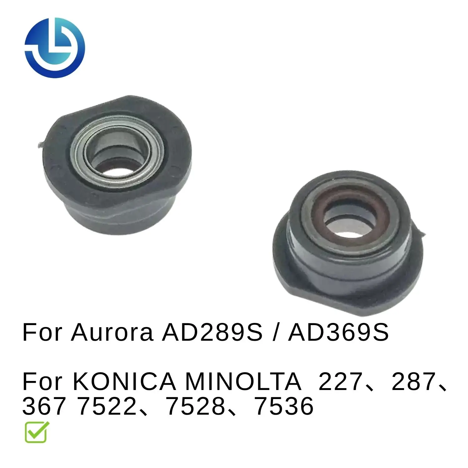 Developer Bushing Sleeve for Aurora AD289S AD369S for Bizhub 227 287 367 7522 7528 7536 Copier Developer Agitating Shaft Bushing