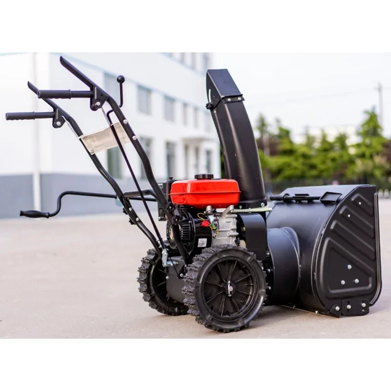 مكنسة ثلج مخصصة مع التحكم في رافعة طاقة المحرك 13hp لمنفاخ الثلج الصغيرة، معاول الثلج المنزلية القوية