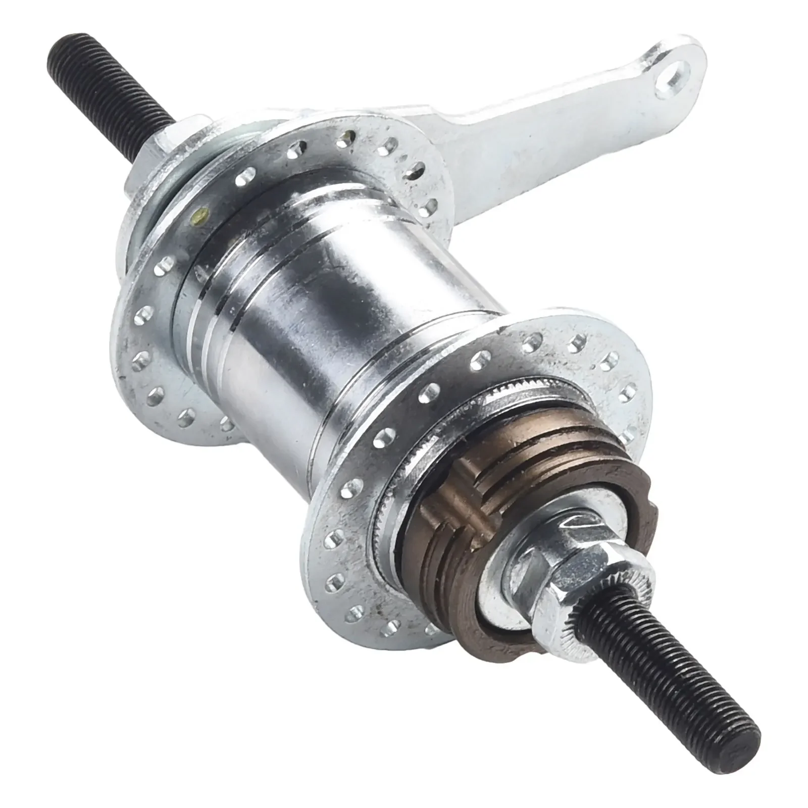 

Reliable 36 Hole Coaster Brake Back Pedal Rear Hub Freewheel with 18 Tooth Sprocket, Suitable for Fixed Gear Bicycles