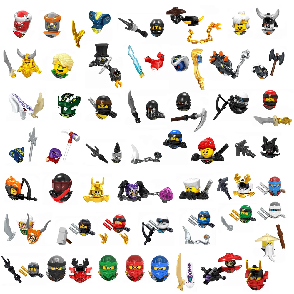 

A001-A94 Anime Movies Dolls Mini Action Toy Figures Assemble Blocks Children Gifts