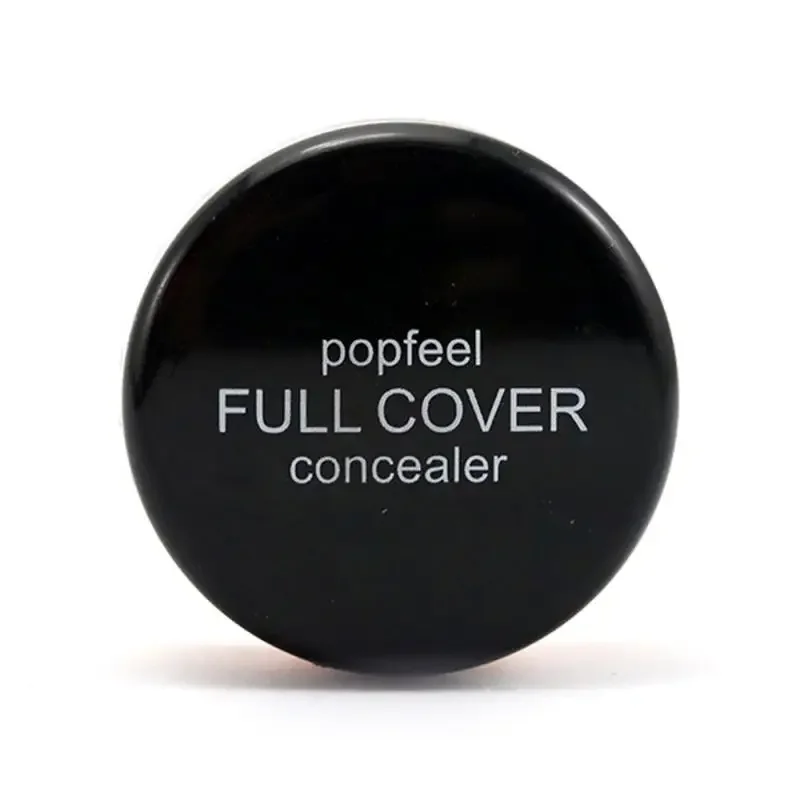 Heallor Popfeel Makeup Cover 5 Colors Full Coverage Concealer High Coverage Concealer Waterproof Long-lasting Liquid Foundation