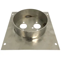 Placa de montaje de calentador diésel chino, soporte de torreta plana de acero inoxidable de 60mm, calentador de estacionamiento de aire, accesorios de coche