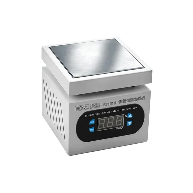 100*100mm Heating Station Electronic Hot Plate Table Preheating Platform 0~400℃ For BGA PCB SMD Phone LCD Touch Screen Repair