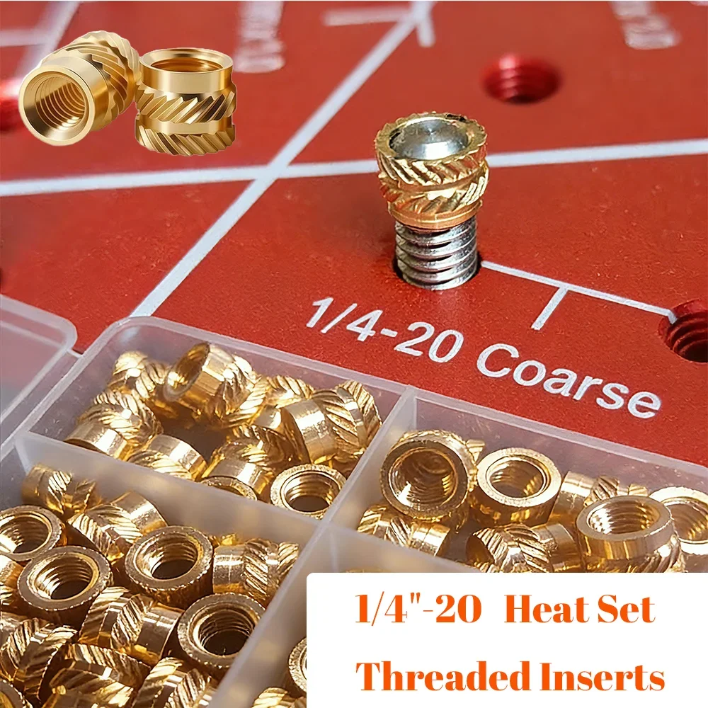 80Pcs 1/4"-20 Threa…