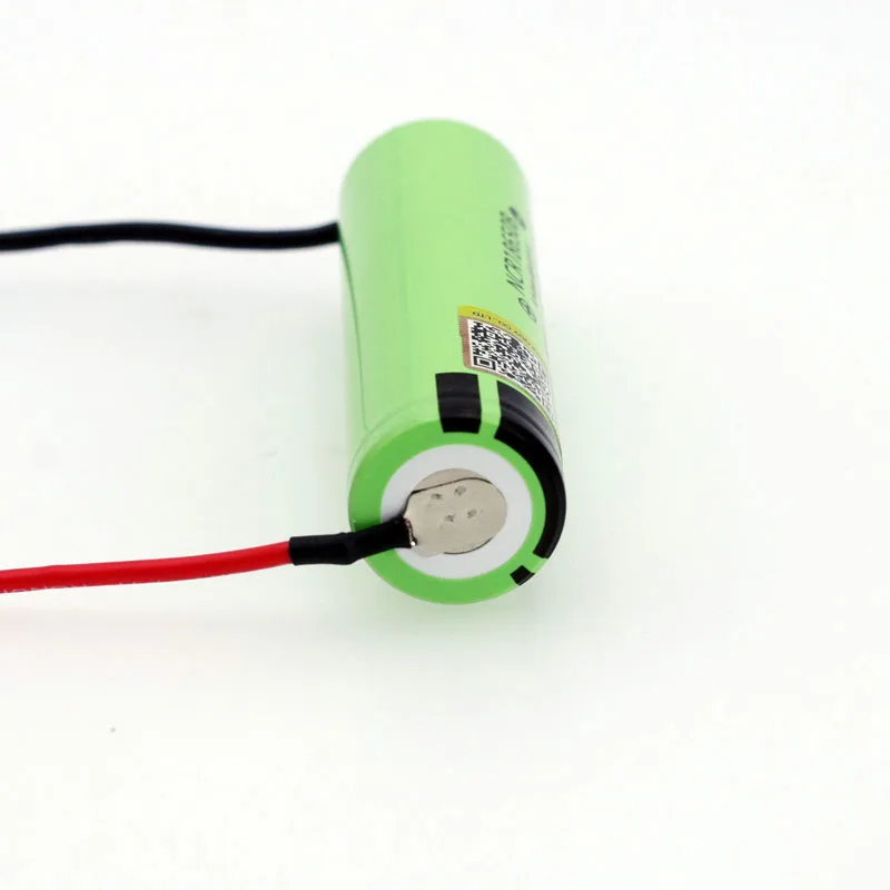 LiitoKala nowy oryginalny NCR18650B 3.7v 3400mAh 18650 akumulator litowo-jonowy spawanie kabel z żelem krzemionkowym DIY