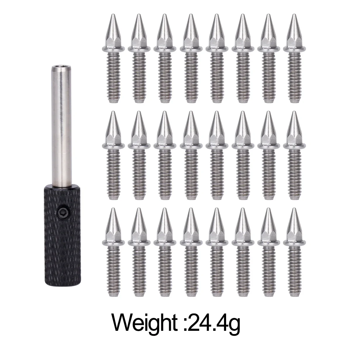 Viti a esagono incassato: 24 bulloni a spillo con cacciavite per cingolati RC in scala 1/10 1/8 (adatto per SCX10, D90, TRX4)