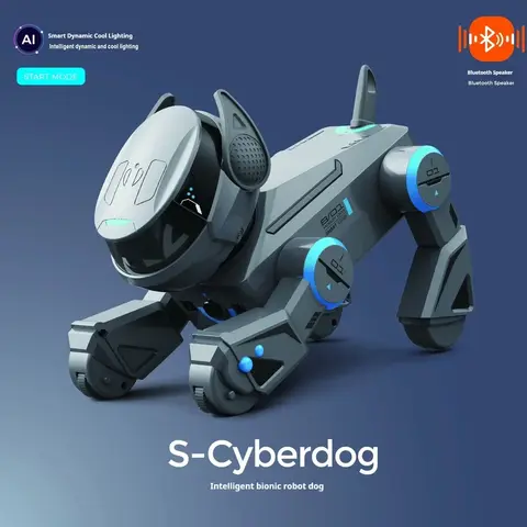 비트독 AI 로봇강아지 블루투스 스피커 제스처 LED 조명 음악 장난감