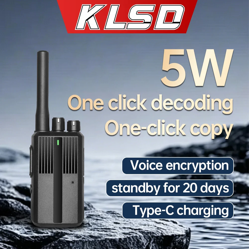 

UHF High Quality Long Standby Durable Analog Walkie Talkie for Outdoor Activities Construction Site Security