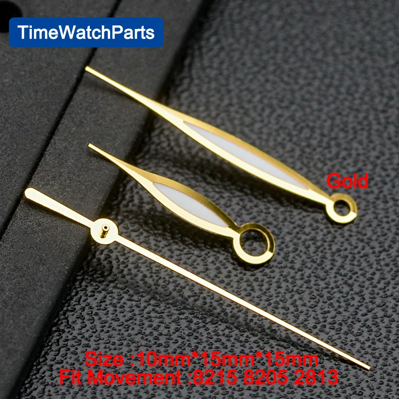 10*15*15mm No Luminous Watch Hands Watch Needles Fit 8215 8205 2813 Automatic Movement Watches Accessories