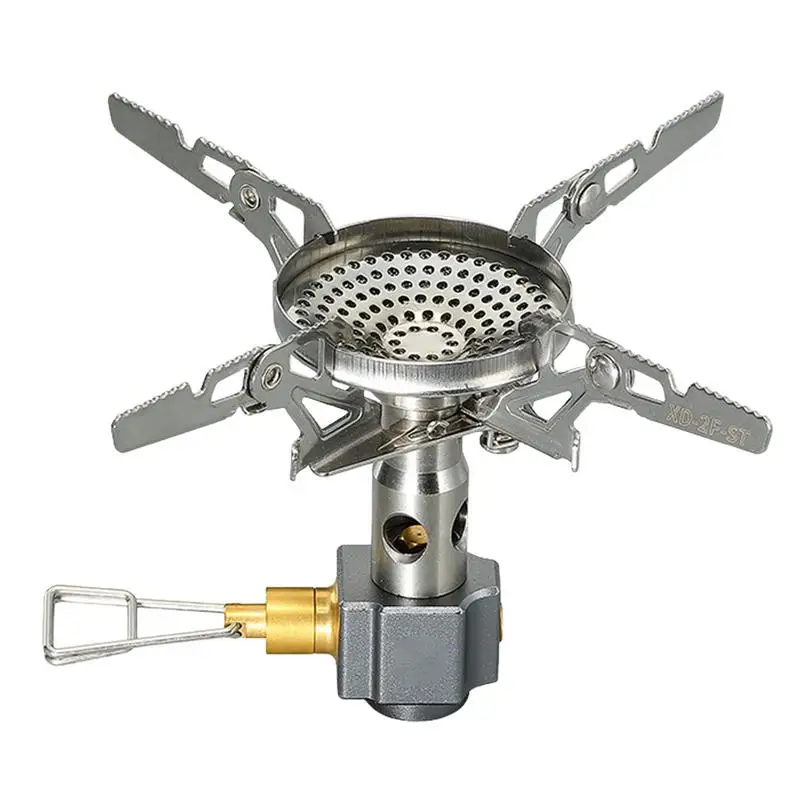 

Camping Air Stove Heads Air Tank Head 3300W High Firepower Camp Stove Attachment Replacement Stove Burner Parts Camping Gear For