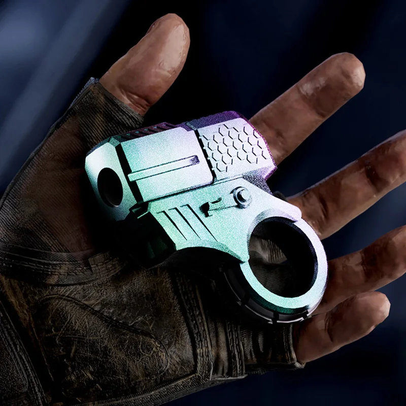 Liga anel de inquietação edc mini metal dedo trimmer ponta do dedo giroscópio tdah ferramenta adulto alívio do estresse ansiedade brinquedo escritório brinquedo presente