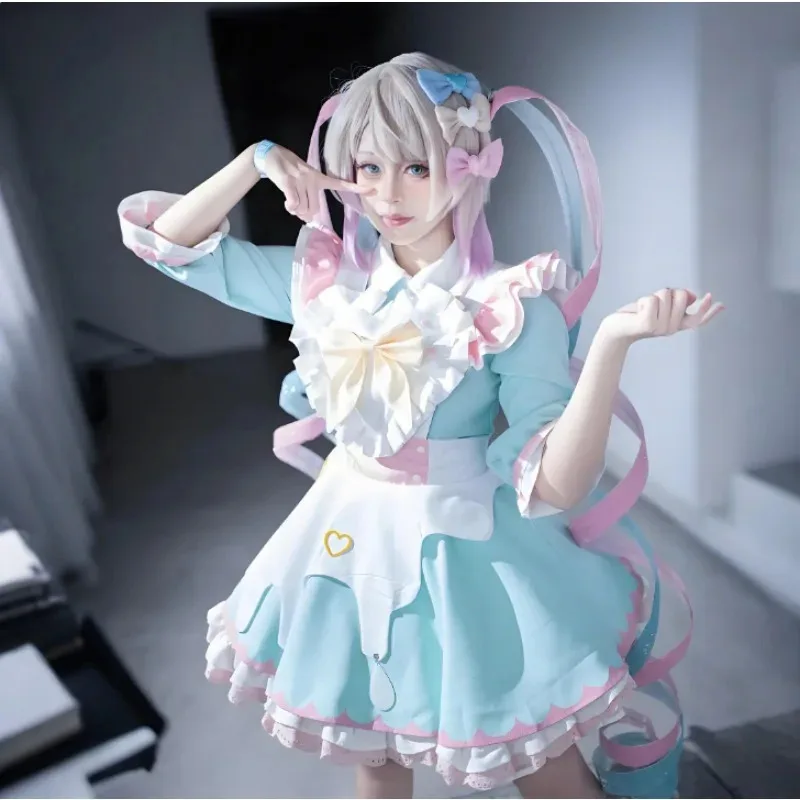 

Игра Needy Girl Overdose KAngel Ame Chan Косплей Костюм Горничная Униформа Головные уборы Декор Аксессуары Набор Аниме Карнавальная Вечеринка Dressc