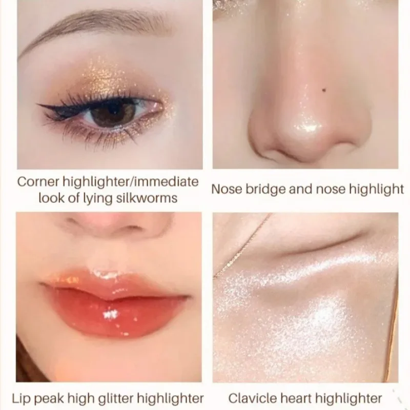 High-gloss Pen Eyeliner Pencil Lying Silkworm Highlighter Pen Eyes Corner Brightening Pearl Glitter Eyeshadow Stick Waterproof